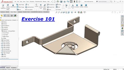 solidworks sheet metal tutorial pdf download|sheet metal exercises pdf.